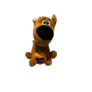 Gemmy Scooby Doo Halloween Animated Singing Plush Pumpkin 8”